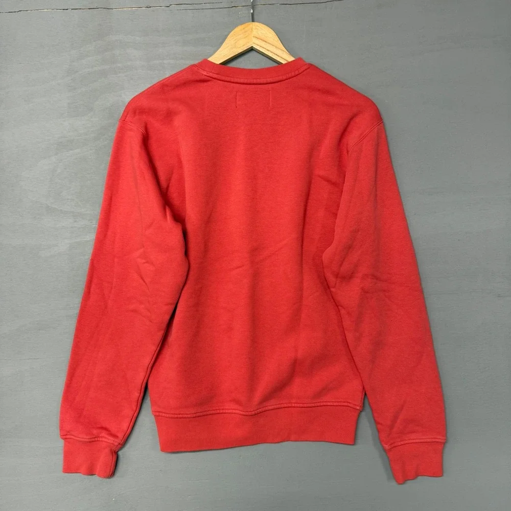 Jordan Crewneck Sweatshirt Red‎ Jumpman Logo Fleece Pullover XS